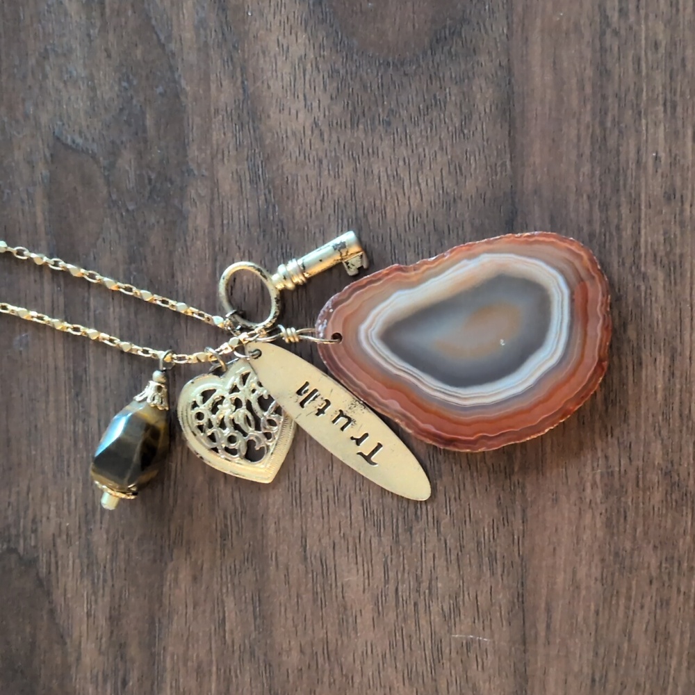 Long Mixed Pendant